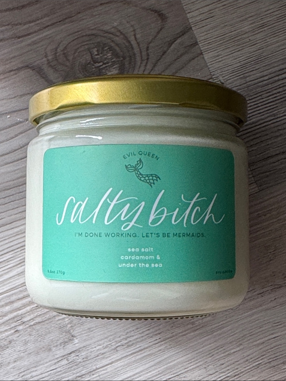 NEW Evil Queen Salty B*tch Soy Candle